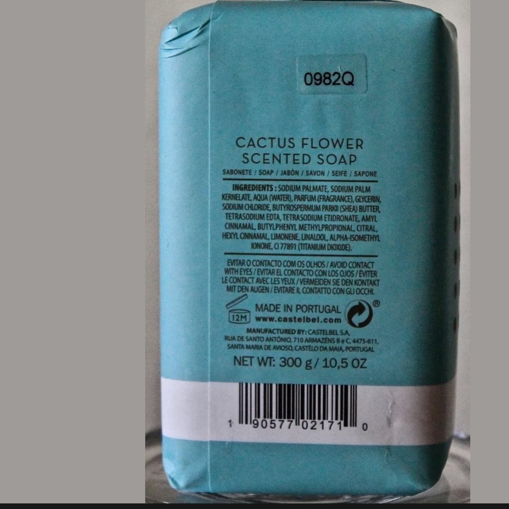 CASTELBEL PORTO BAR SOAP CACTUS FLOWER SCENTED - Picture 3 of 3